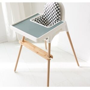 IKEA high chair placemat and foot rest